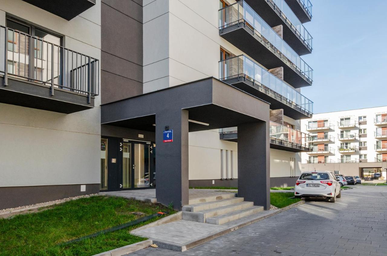 Apartament Manufaktura Centrum Z Klimatyzacja Łódź Esterno foto
